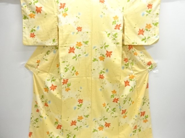 JAPANESE KIMONO / KOMON / FLOWER 